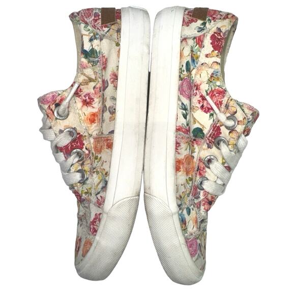 Blowfish White Floral Sneakers women’s 7 - Picture 4 of 7